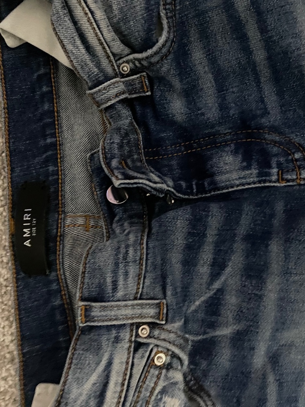 Kids boys amiri jeans